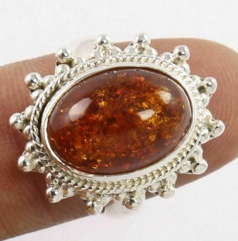 edelsteen sieraden zilver hanger oorbellen  1449